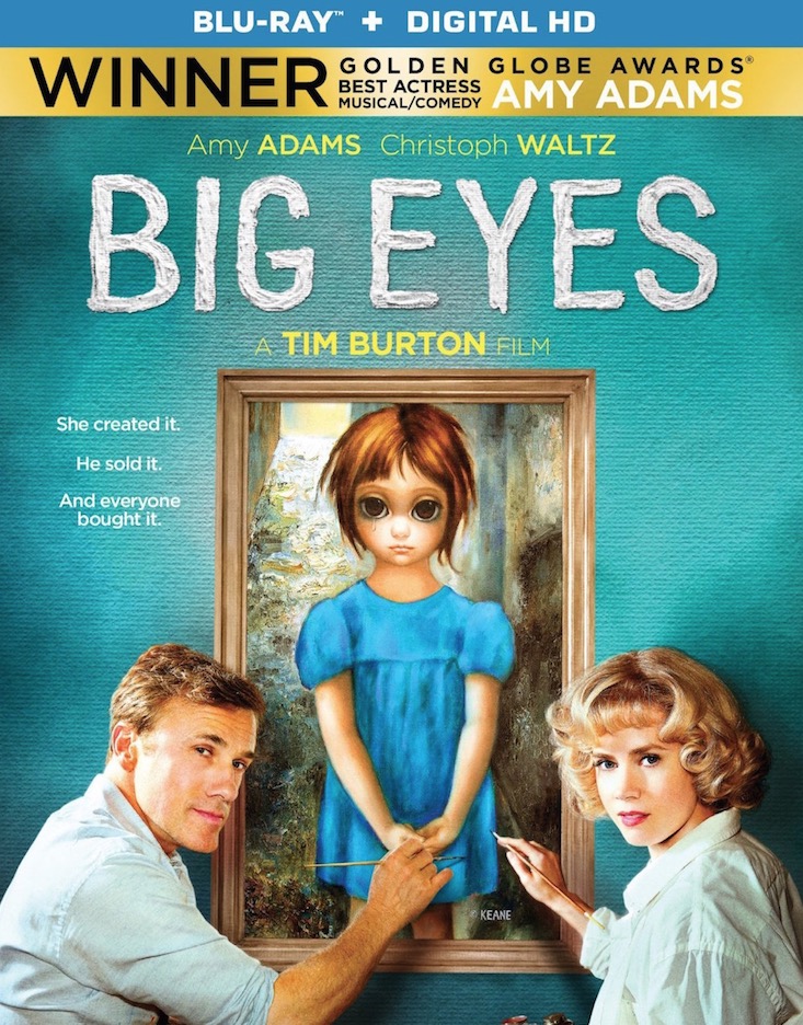 Big Eyes Blu-ray Box Cover Art