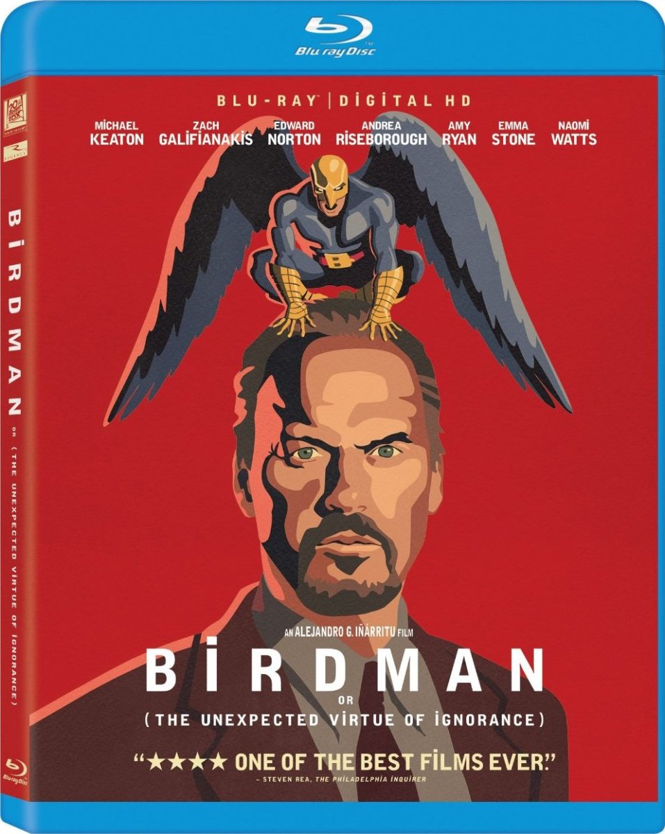 Birdman Blu-Ray Cover Art