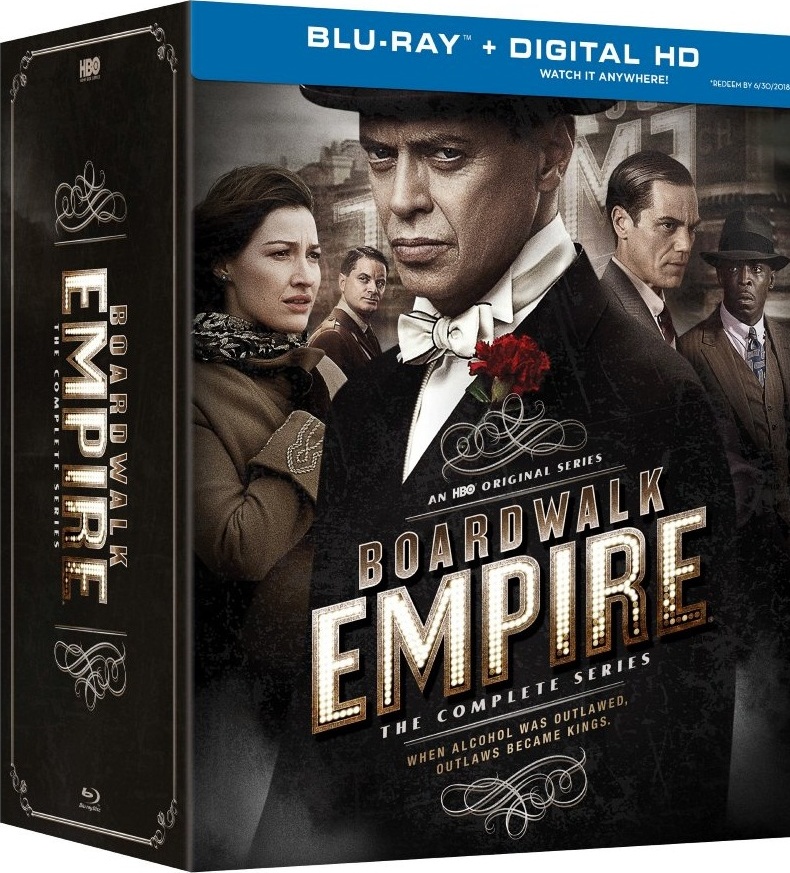 Boardwalk Empire the Complete Series Blu-ray Box Cover Art