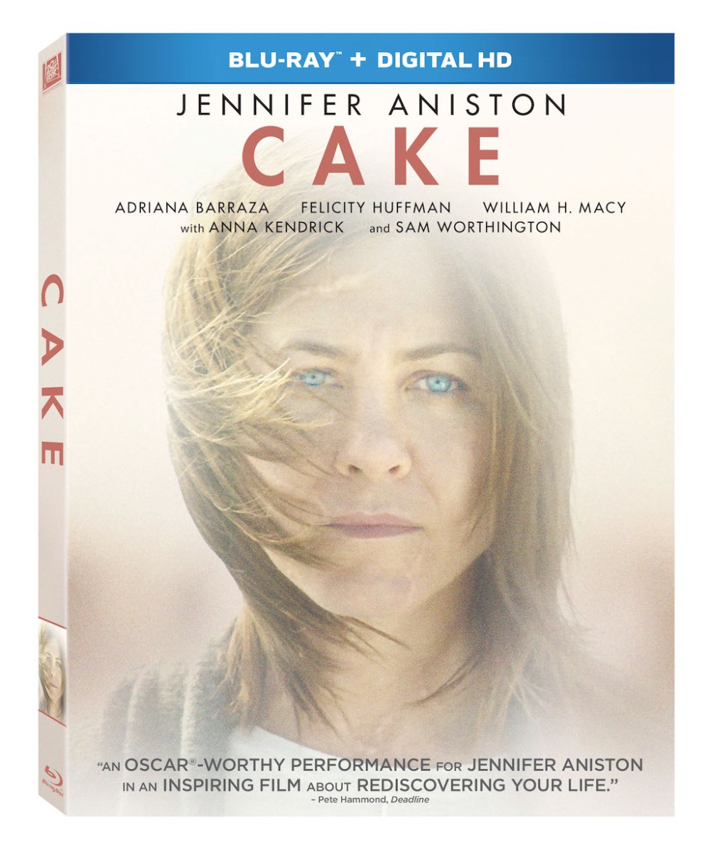 Cake 2014 Movie Blu-ray Box Cover Art