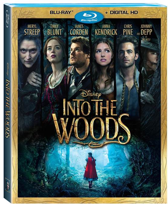 Into the Woods Movie Blu-Ray Box Cover Art