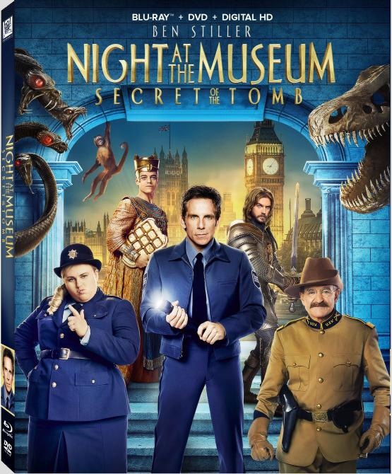 Night at the Museum 3 Blu-Ray Cover Art