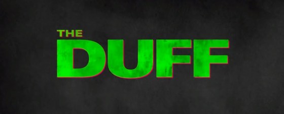 The Duff 2015 Title Movie Logo