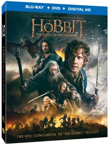 The Hobbit The Battle of the Five Armies Blu-ray Box Cover Art