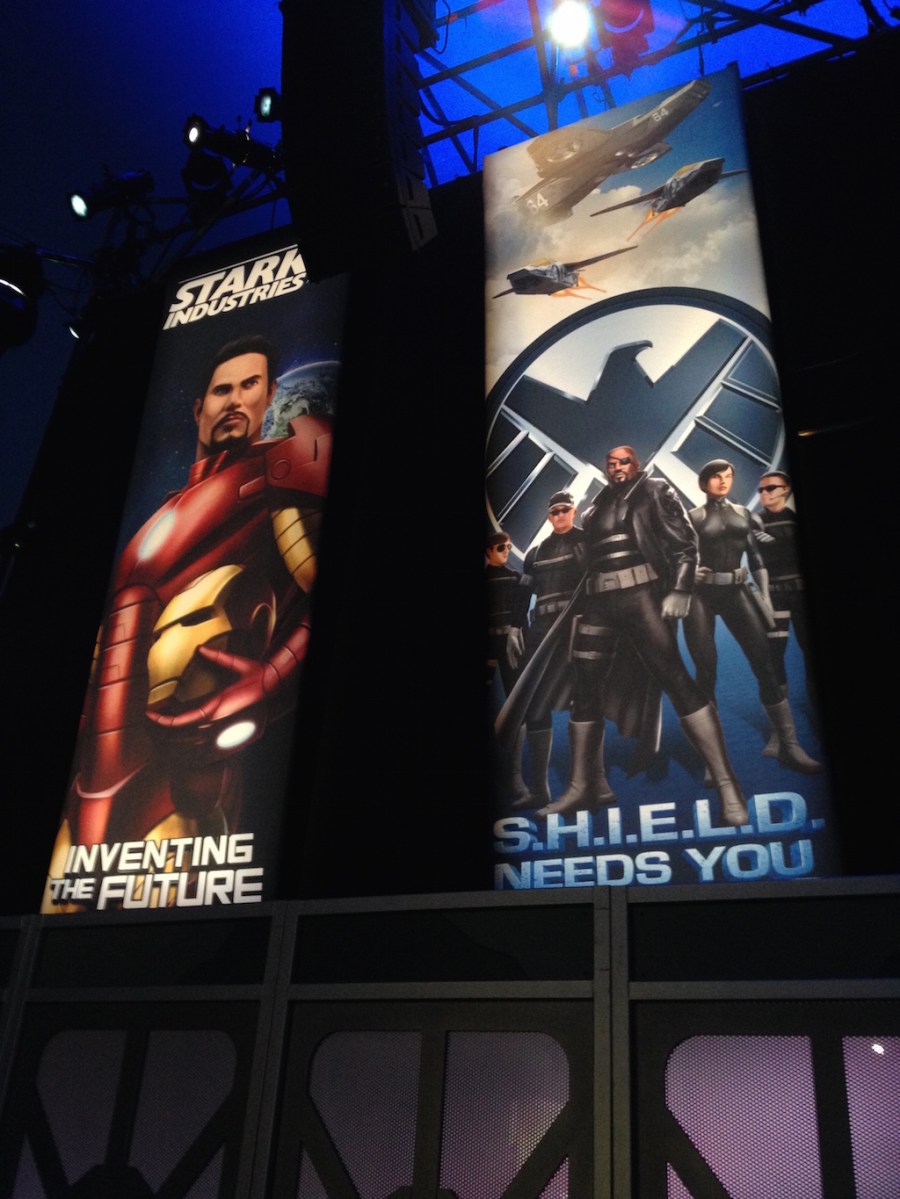 The Marvel Experience San Diego Banners