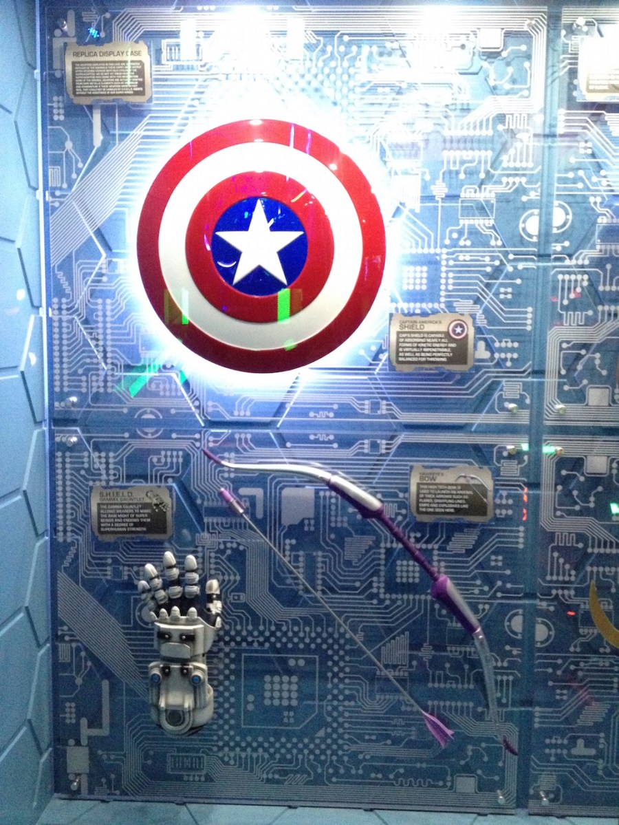 The Marvel Experience San Diego Captain America Shield