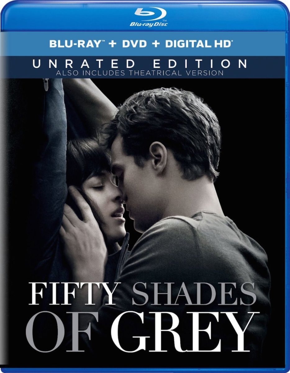 Fifty Shades of Grey Blu-Ray Box Cover Art