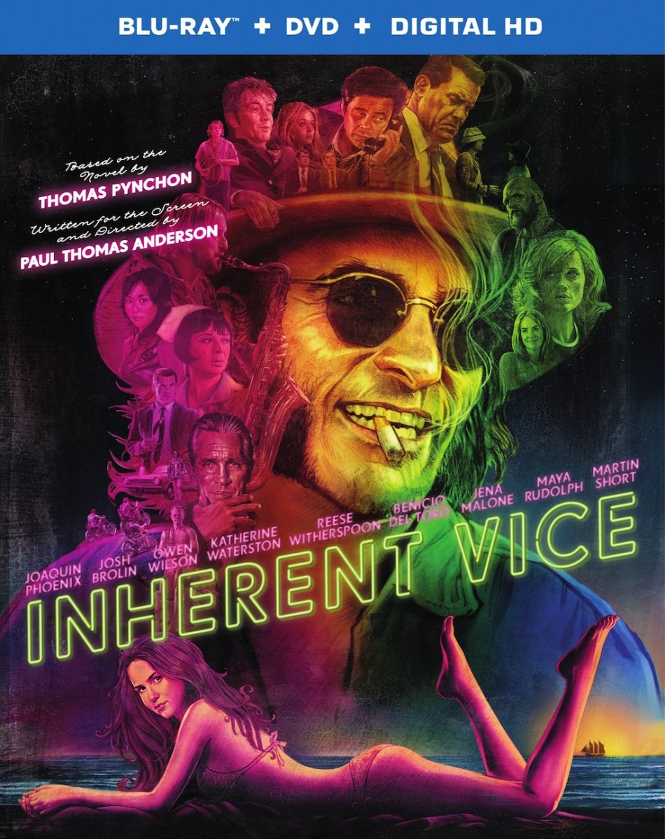 Inherent Vice Blu-Ray Box Cover Art