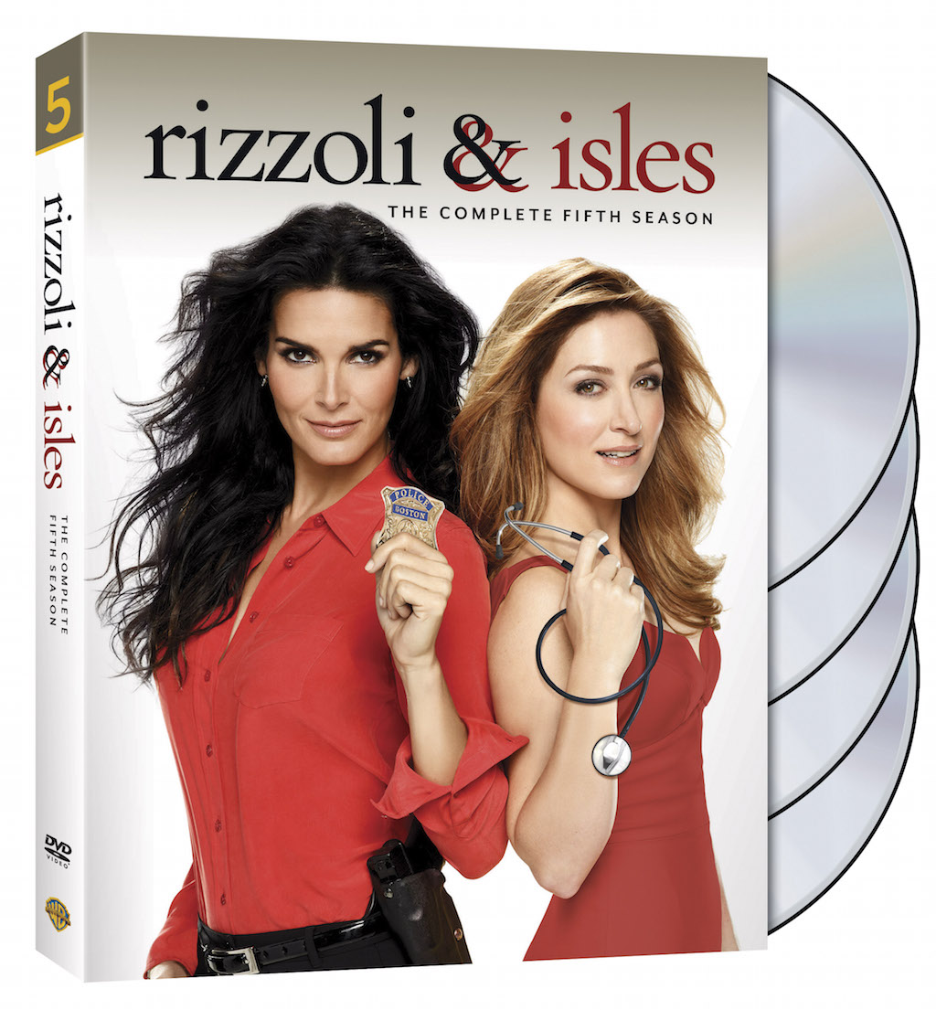 Rizzoli and Isles Season 5 DVD Box Cover Art