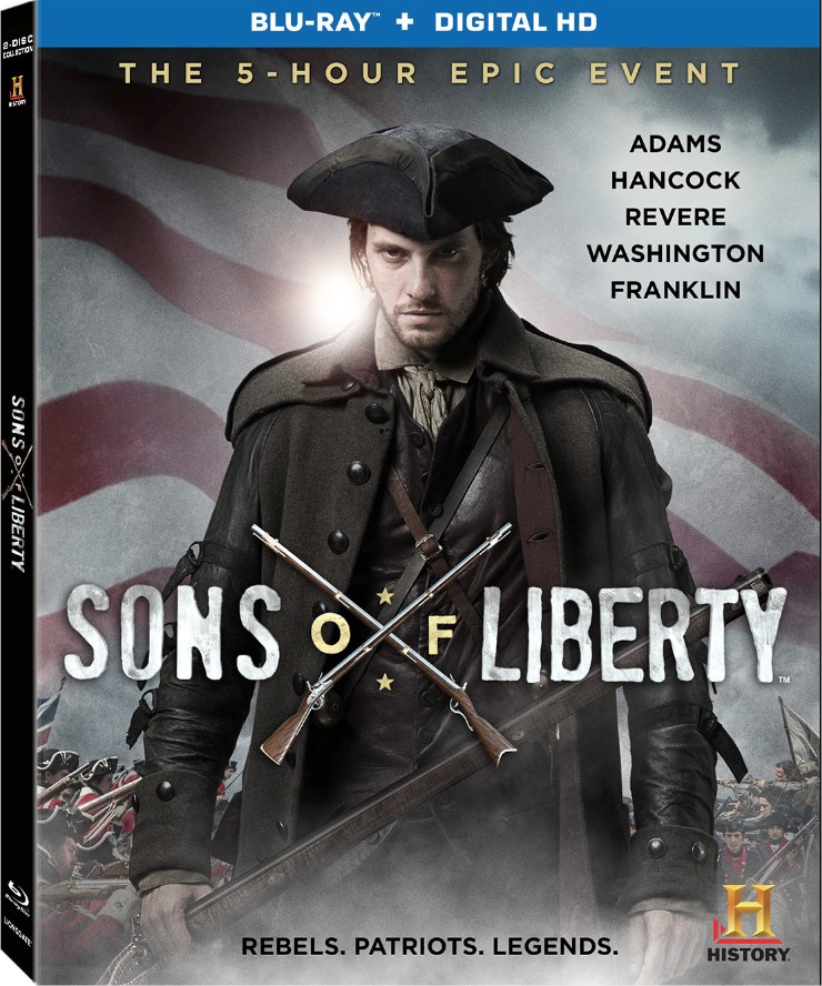 Sons of Liberty Blu-Ray Box Cover Art
