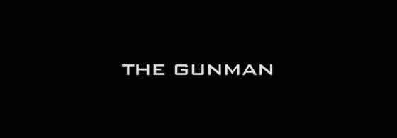 The Gunman 2015 Movie Title Logo