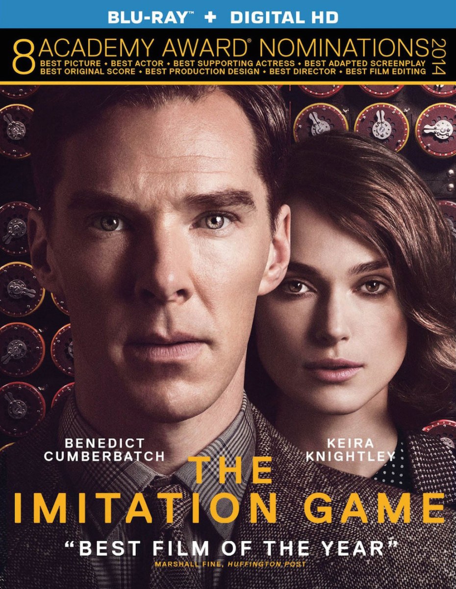 The Imitation Game Blu-ray Box Cover Art