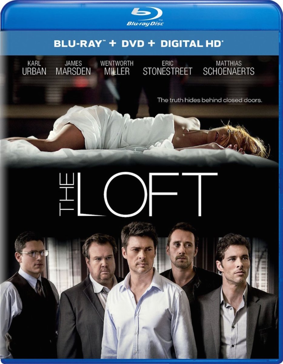 The Loft Movie Blu-Ray Box Cover Art