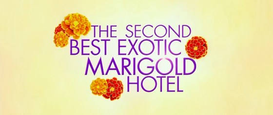 The Second Best Exotic Marigold Hotel Movie Title Logo