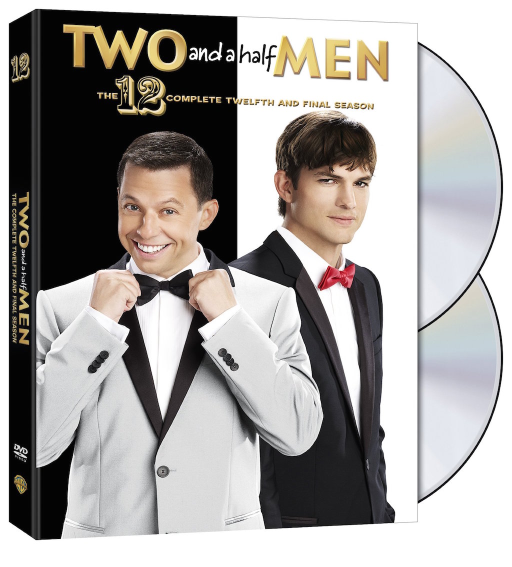 Two and a Half Men Season 12 DVD Box Cover Art