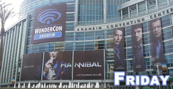 WonderCon Anaheim 2015 Friday Schedule