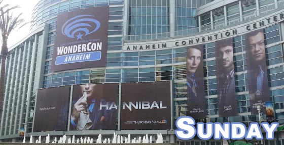WonderCon Anaheim 2015 Sunday Schedule