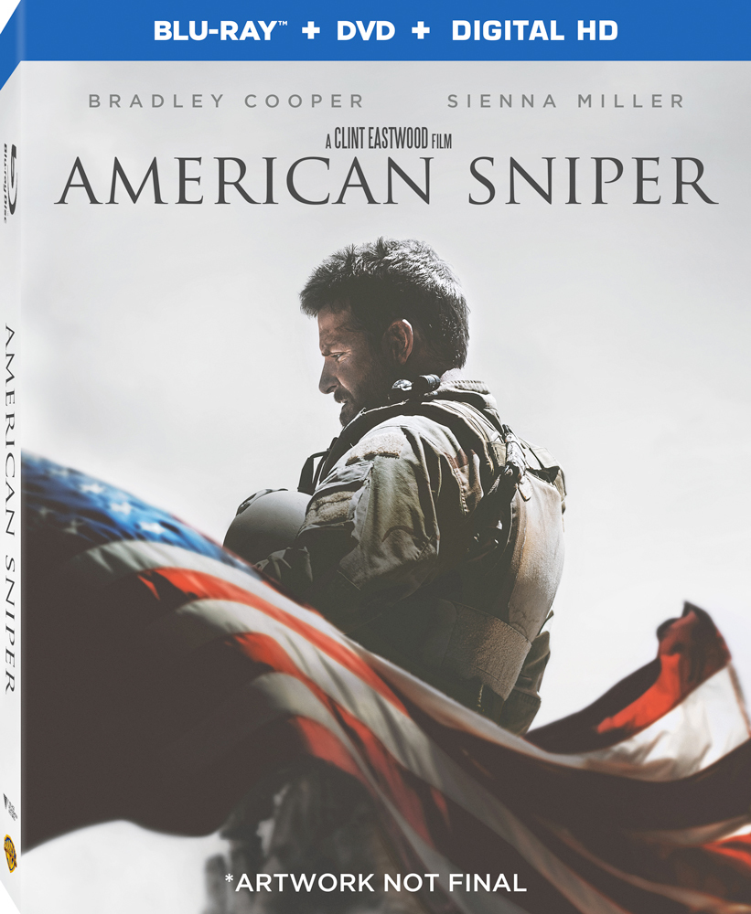 American Sniper Blu-ray Box Cover Art