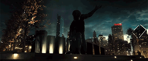 Batman v Superman Dawn of Justice Memorial Statue