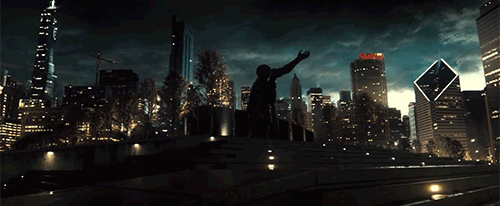 Batman v Superman Dawn of Justice Statue Memorial