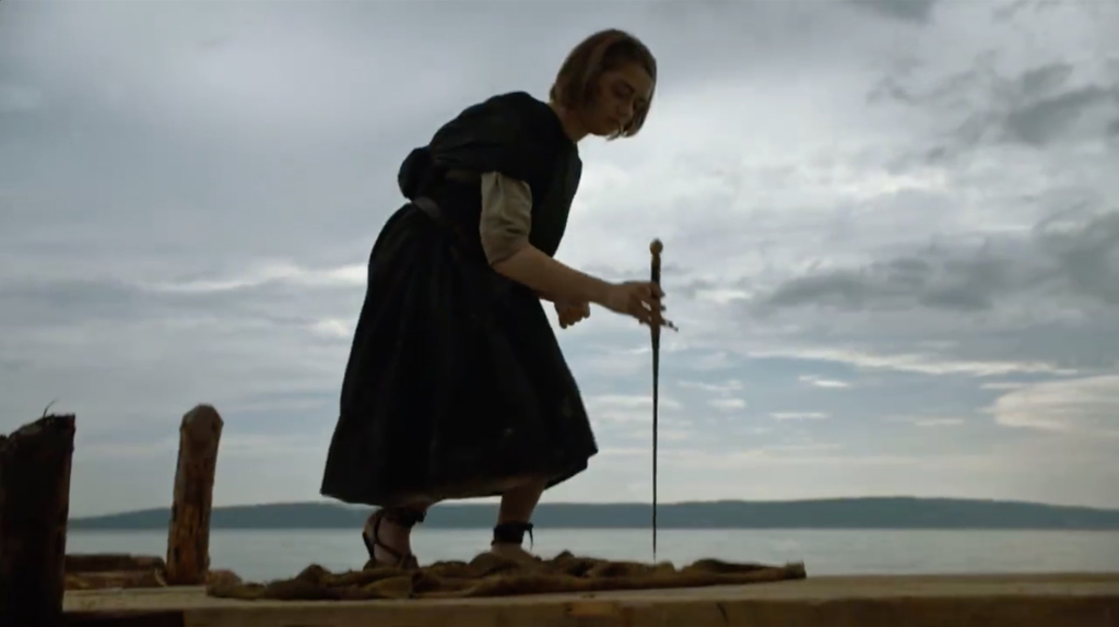 Game of Thrones Season 5 Screenshot Arya Stark Maisie Williams 2