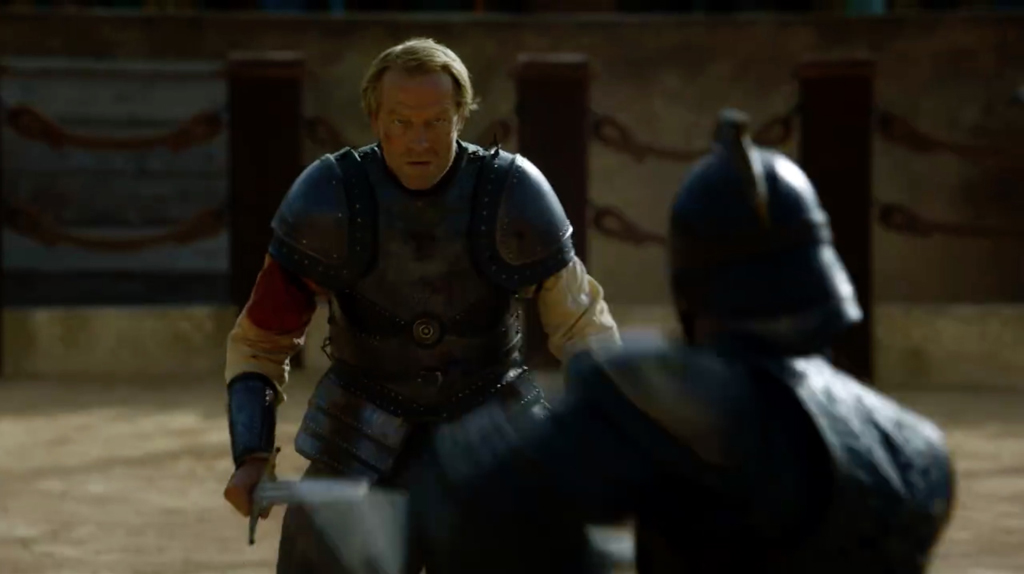 Game of Thrones Season 5 Screenshot Iain Glen Jorah Mormont