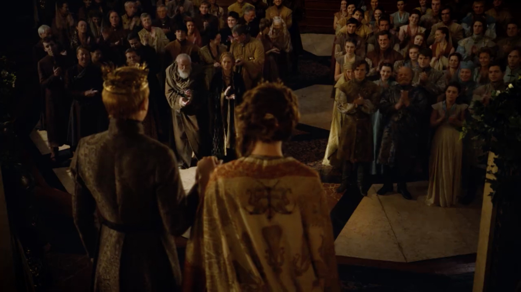 Game of Thrones Season 5 Screenshot Tommen Baratheon Margaery Wedding