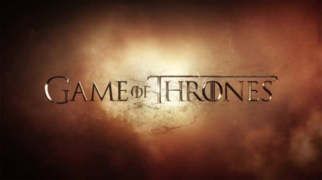 Game of Thrones Season 5 Title Logo
