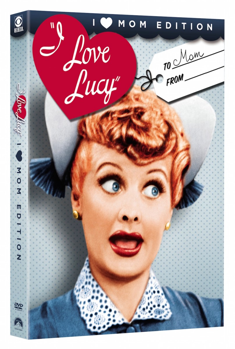 I Love Lucy Mom Edition DVD Box Cover Art