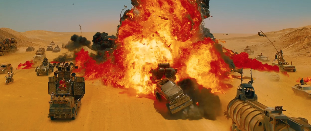 Mad Max Fury Road Screenshot Explosion