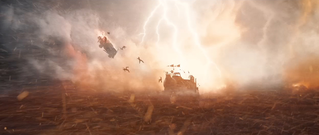 Mad Max Fury Road Screenshot Lightning Storm