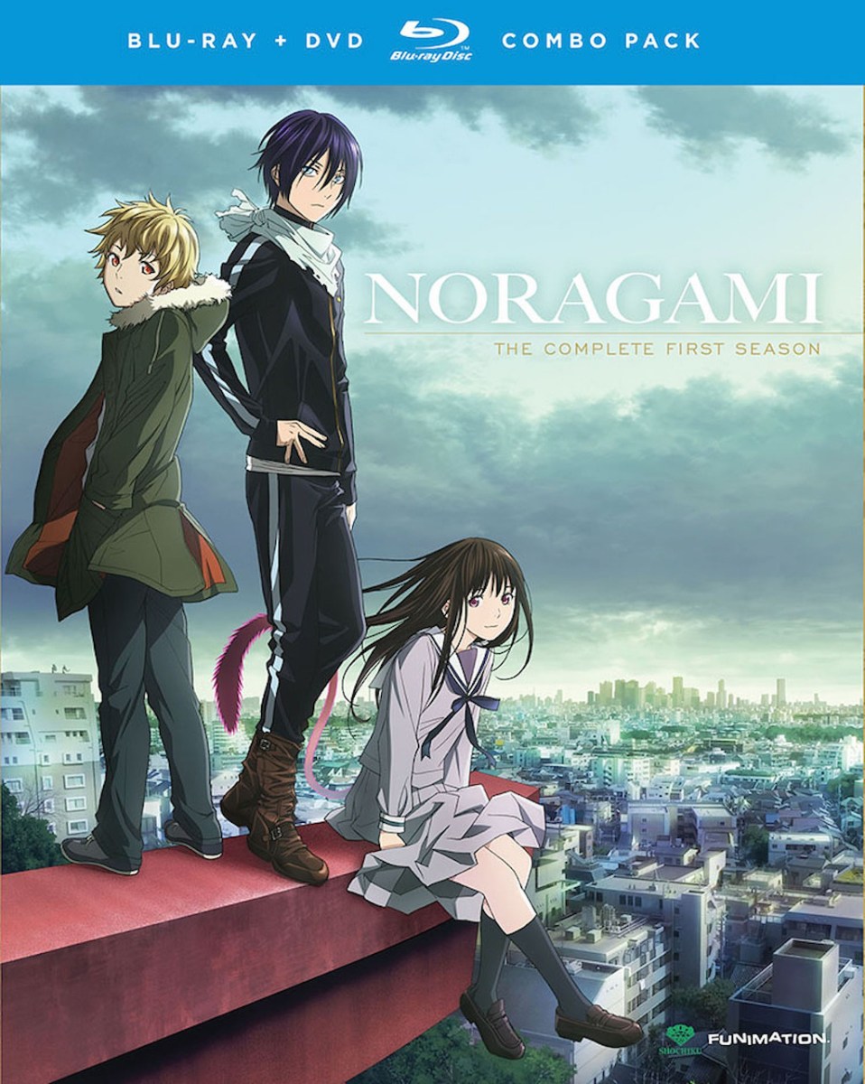 Noragami Season 1 Blu-Ray Box Cover Art