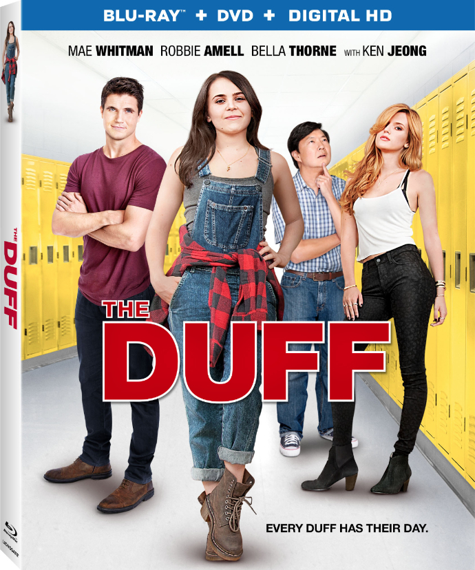 The DUFF Blu-ray Box Cover Art
