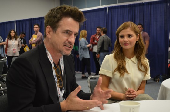 WonderCon 2015 Insidious Chapter 3 Dermot Mulroney Stefanie Scott Interview