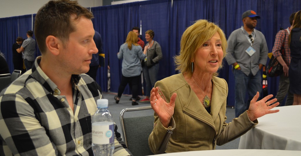 WonderCon 2015 Insidious Chapter 3 Lin Shaye Leigh Whannell Interview