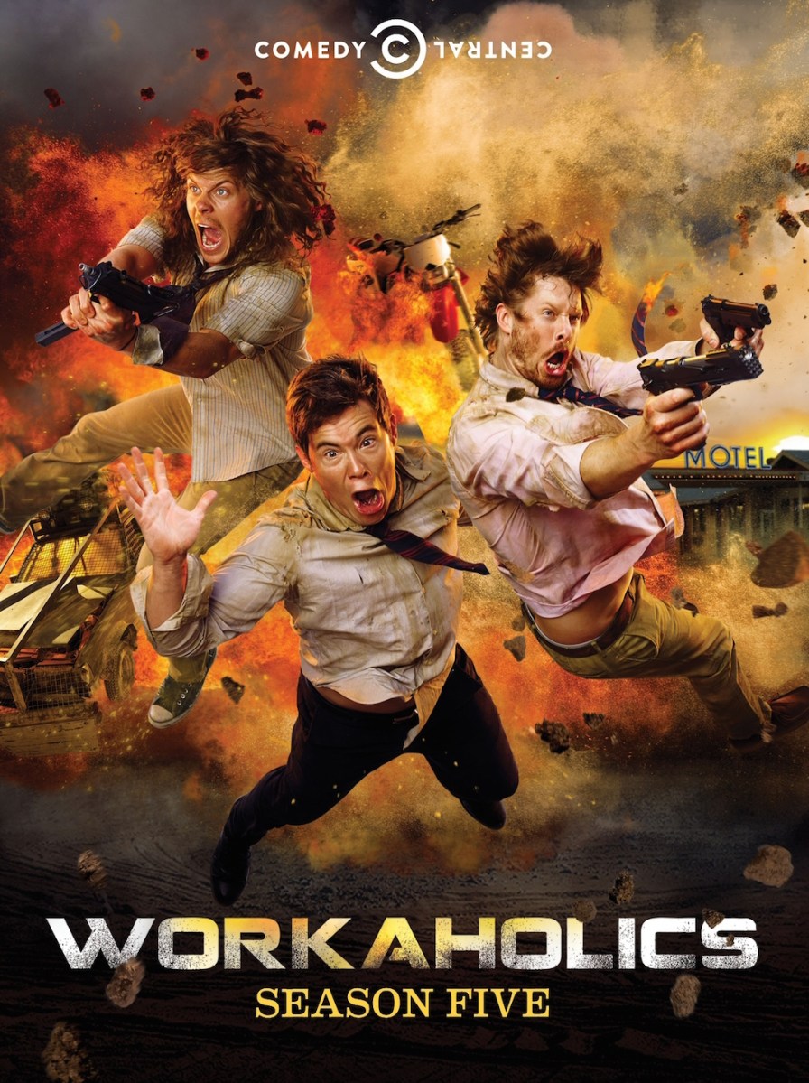 Workaholics Season 5 Blu-ray Box Cover Art