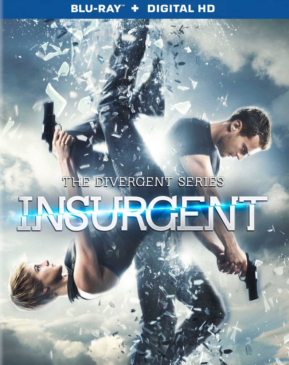 Divergent Series Insurgent Blu-Ray Box Cover Art