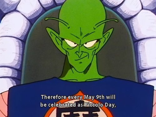 Dragon Ball Piccolo Day May 9
