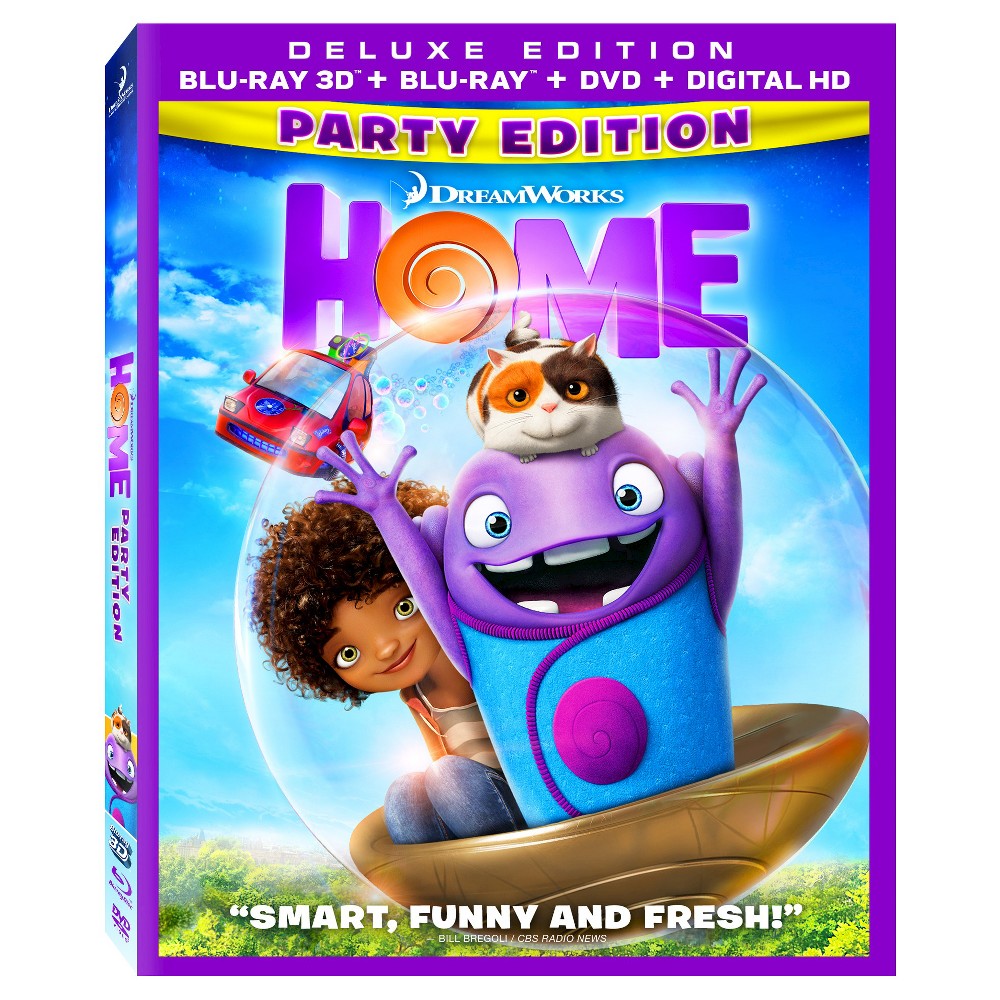 Home Blu-ray Box Cover Art