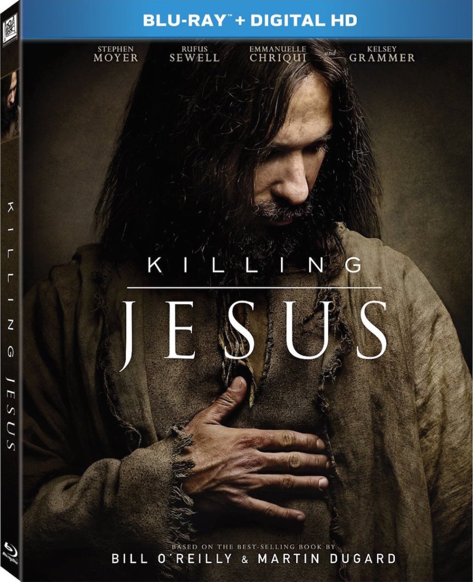 Killing Jesus Blu-Ray Box Cover Art