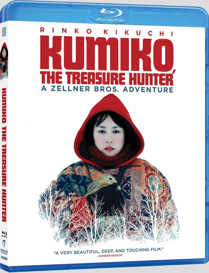 Kumiko The Treasure Hunter Blu-Ray Box Cover Art