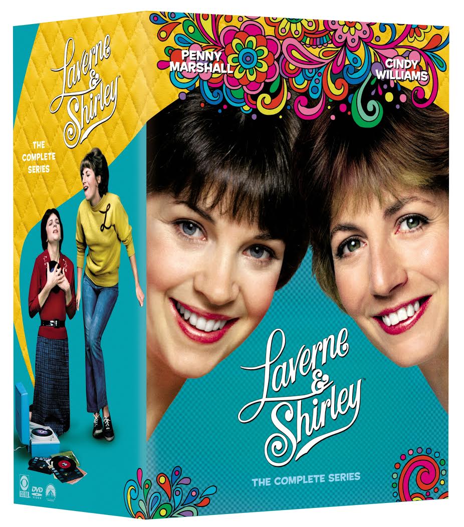 Laverne and Shirley Complete Series DVD Box Cover Art