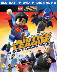 LEGO Justice League Legion of Doom Blu-ray Box Cover Art