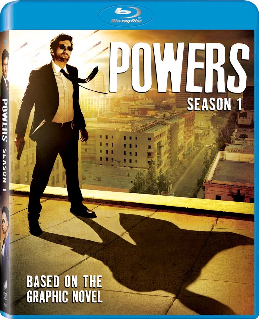 Powers Season 1 Blu-ray Box Cover Art