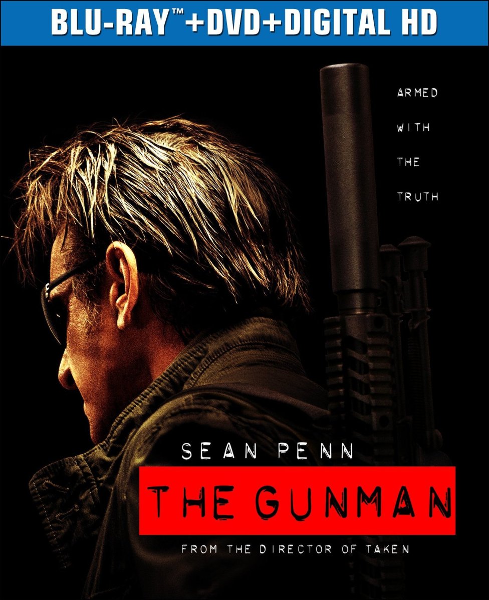 The Gunman Blu-Ray Box Cover Art