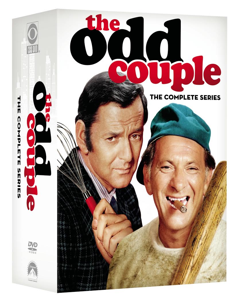 The Odd Couple Complete Series DVD Box Cover Art