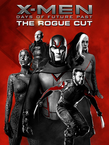 X-Men Days of Future Past Rogue Cut Blu-Ray Box Cover Art