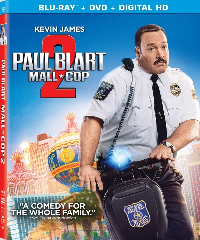 Paul Blart Mall Cop 2 Blu-ray Box Cover Art