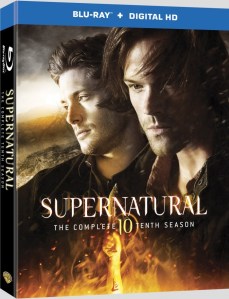 Supernatural Season 10 Blu-ray Box Cover Art