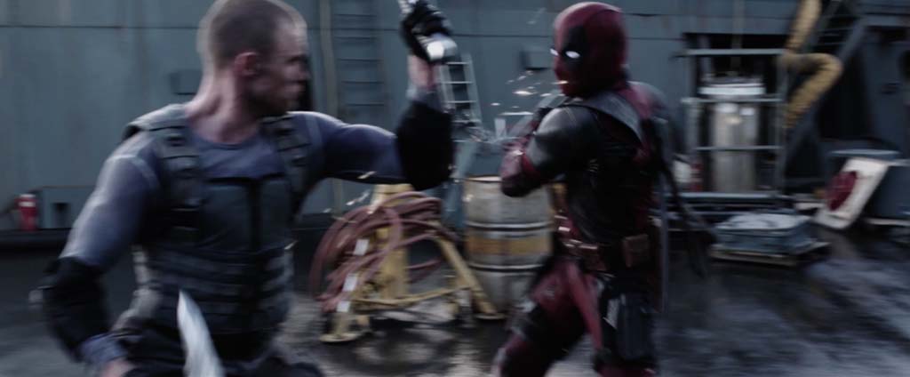 Deadpool Movie Screenshot Ed Skrein Ajax Suit